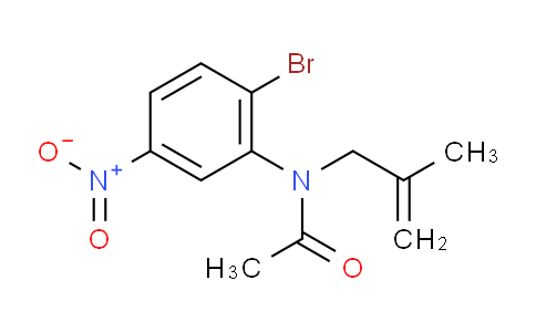 CAS No. 453562-67-9, N-(2-bromo-5-nitrophenyl)-N-(2-methylprop-2-enyl)acetamide