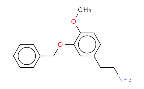 CAS No. 36455-21-7, 2-(3-(Benzyloxy)-4-methoxyphenyl)ethamine