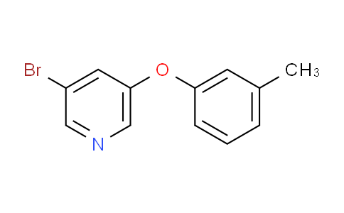 CAS No. 28231-75-6, 3-Bromo-5-(3-methylphenoxy)pyridine