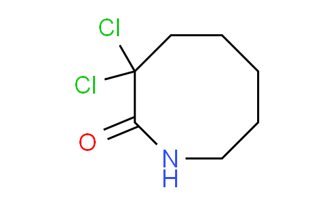 CAS No. 26228-96-6, 3,3-Dichloro-2-azocanone