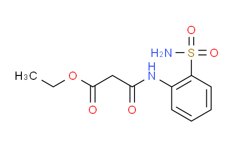 CAS No. 222420-33-9, Ethyl 3-[2-(aminosulfonyl)anilino]-3-oxopropanoate