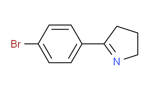 CAS No. 22217-79-4, 5-(4-Bromophenyl)-3,4-dihydro-2H-pyrrole
