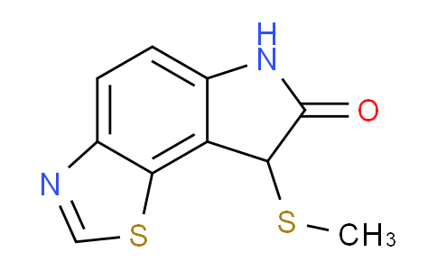 CAS No. 222036-26-2, 8-(Methylthio)-6,8-dihydro-7H-thiazolo[5,4-e]indol-7-one