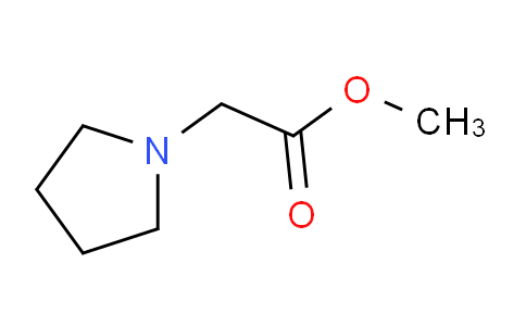 CAS No. 22041-18-5, Methyl 1-pyrrolidineacetate