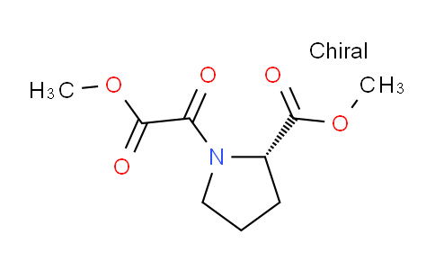 CAS No. 139419-63-9, (S)-Methyl 1-(2-methoxy-2-oxoacetyl)pyrrolidine-2-carboxylate