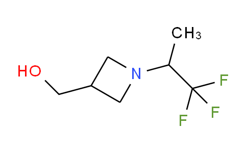 CAS No. 1263285-99-9, [1-(2,2,2-Trifluoro-1-methyl-ethyl)-azetidin-3-yl]-methanol