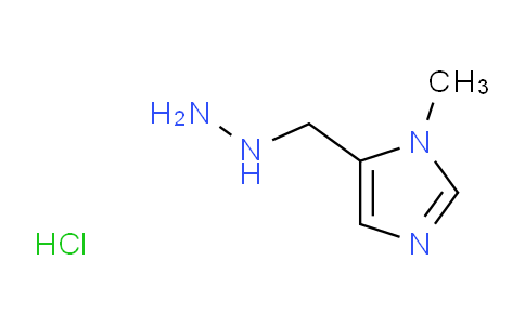 CAS No. 1263283-74-4, 1H-Imidazole, 5-(hydrazinylmethyl)-1-methyl-, hydrochloride