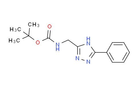 CAS No. 1241712-83-3, (5-Phenyl-4h-[1,2,4]triazol-3-ylmethyl)-carbamic acid tert-butyl ester