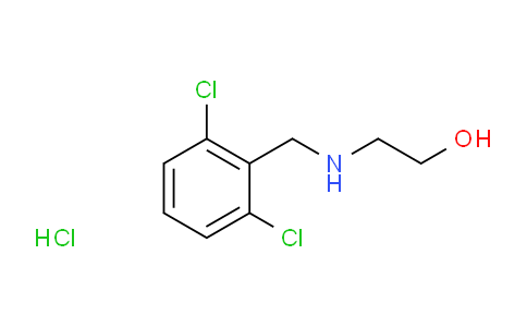 CAS No. 1158618-36-0, 2-[[(2,6-Dichlorophenyl)methyl]amino]ethanol hydrochloride (1:1)