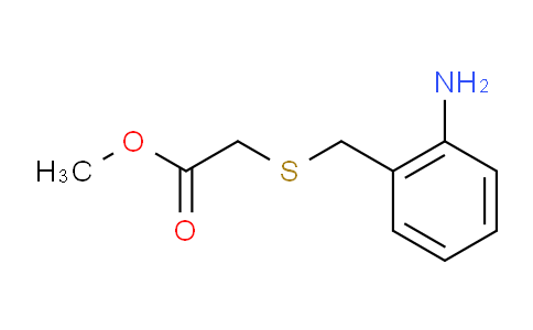 CAS No. 110035-68-2, methyl 2-(2-aminobenzylthio)acetate