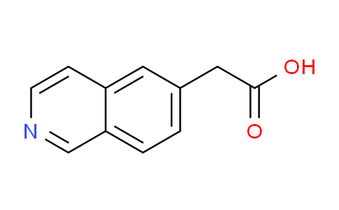 CAS No. 1000545-64-1, 2-(Isoquinolin-6-yl)acetic acid