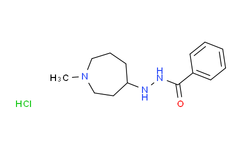 CAS No. 117078-69-0, N'-(1-Methylazepan-4-yl)benzohydrazide hydrochloride