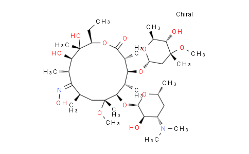 CAS No. 127253-06-9, Clarithromycin Impurity C