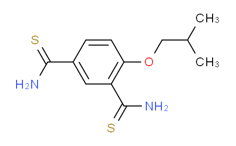 CAS No. 1330632-46-6, 4-(2-Methylpropoxy)-1,3-benzenedicarbothioamide