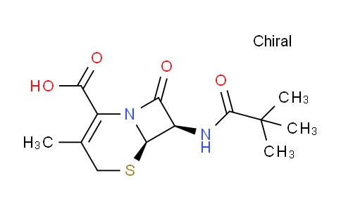 CAS No. 146794-70-9, (6R,7R)-7-[(2,2-diMethyl-1-oxopropyl)aMino]-3-Methyl-8-oxo-5-thia-1-azabicyclo[4.2.0]oct-2-ene-2-carboxylic Acid