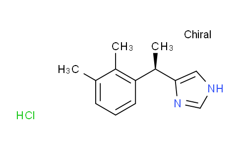 CAS No. 190000-46-5, 4-[(1R)-1-(2,3-Dimethylphenyl)ethyl]-1H-imidazole monohydrochloride