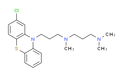 CAS No. 19077-20-4, N1-(3-(2-Chloro-10H-phenothiazin-10-yl)propyl)-N1,N3,N3-trimethylpropane-1,3-diamine