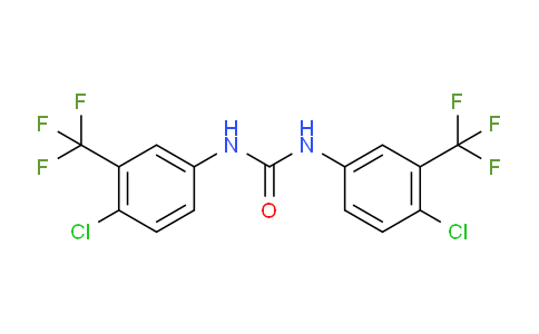 CAS No. 370-50-3, 1-(4-chloro-3-(trifluoromethyl)phenyl)-3-(4-chloro-3-(trifluoromethyl)phenyl)urea