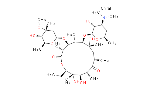 CAS No. 41451-91-6, Erythromycin,1'',16-epoxy- (9CI)