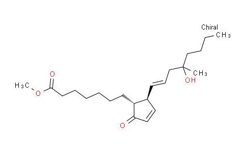 CAS No. 58682-86-3, 16-hydroxy-16-methyl-9-oxo-prosta-10,13-dien-1-oic acid methyl ester