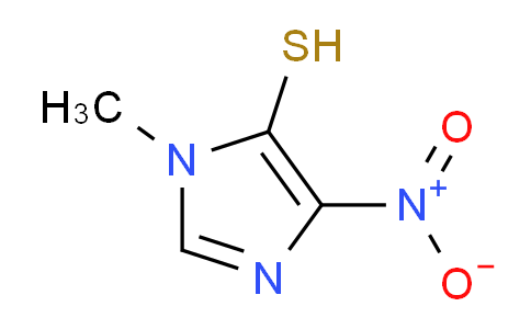 CAS No. 6339-54-4, 1-Methyl-4-nitro-1H-imidazole-5-thiol