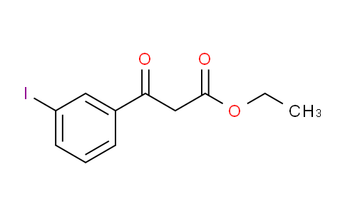 CAS No. 68332-33-2, Ethyl 3-(3-iodophenyl)-3-oxopropanoate