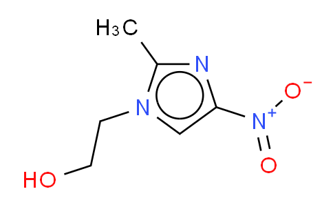 CAS No. 705-19-1, 1H-Imidazole-1-ethanol,2-methyl-4-nitro-