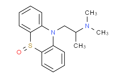 CAS No. 7640-51-9, 10-(2-(Dimethylamino)propyl)-10H-phenothiazine 5-oxide