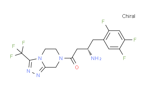 MC807189 | 823817-55-6 | (S)-3-Amino-1-(3-(trifluoromethyl)-5,6-dihydro-[1,2,4]triazolo[4,3-a]pyrazin-7(8H)-yl)-4-(2,4,5-trifluorophenyl)butan-1-one
