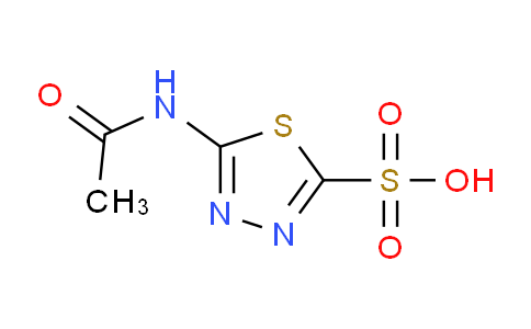 CAS No. 827026-60-8, 5-Acetamido-1,3,4-thiadiazole-2-sulfonic acid