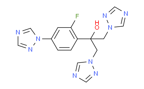 CAS No. 871550-15-1, 2-(2-Fluoro-4-(1H-1,2,4-triazol-1-yl)phenyl)-1,3-di(1H-1,2,4-triazol-1-yl)propan-2-ol