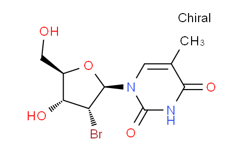 CAS No. 95585-76-5, 1-((2R,3R,4R,5R)-3-Bromo-4-hydroxy-5-(hydroxymethyl)tetrahydrofuran-2-yl)-5-methylpyrimidine-2,4(1H,3H)-dione