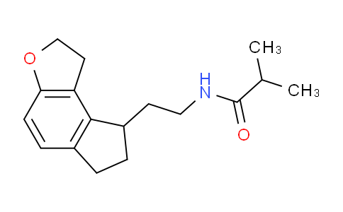 CAS No. 880152-61-4, N-(2-(2,6,7,8-tetrahydro-1H-indeno[5,4-b]furan-8-yl)ethyl)isobutyramide