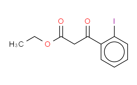CAS No. 90034-85-8, Benzenepropanoic acid,2-iodo-b-oxo-, ethyl ester