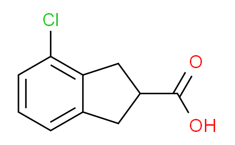 CAS No. 1071727-67-7, 4-Chloro-indan-2-carboxylic acid