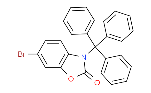 CAS No. 312537-44-3, 6-​Bromo-​3-​(triphenylmethyl)​-​2(3H)​-​benzoxazolone