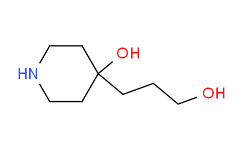 CAS No. 884586-68-9, 4-Hydroxy-4-​Piperidinepropanol