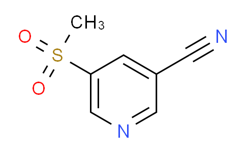 CAS No. 1780797-86-5, 5-​(methylsulfonyl)​-3-​Pyridinecarbonitrile