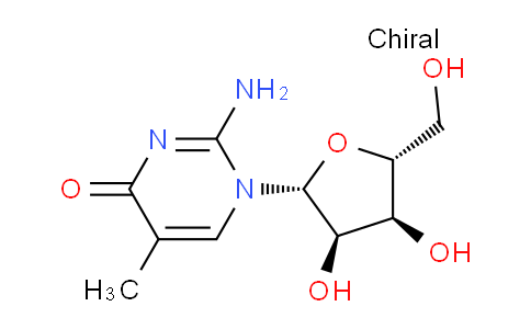 CAS No. 159639-80-2, 2-Amino-5-methyl-1-beta-D-ribofuranosyl-4(1H)-pyrimidinone