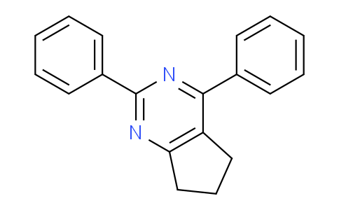 CAS No. 138722-71-1, 2,4-diphenyl-6,7-dihydro-5H-cyclopenta[d]pyrimidine