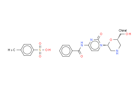 MC807337 | 166239-52-7 | N4-Benzoyl-7'-OH-Morpholino cytosine tosylate salt