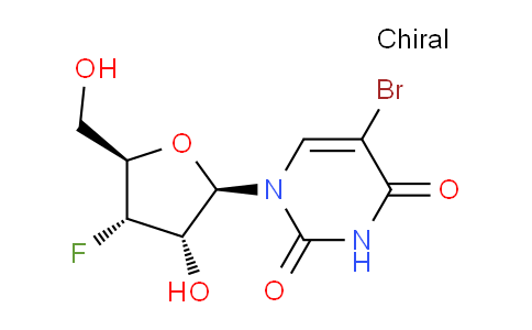 CAS No. 439579-22-3, 5-Bromo-1-((2R,3S,4S,5R)-4-fluoro-3-hydroxy-5-(hydroxymethyl)tetrahydrofuran-2-yl)pyrimidine-2,4(1H,3H)-dione