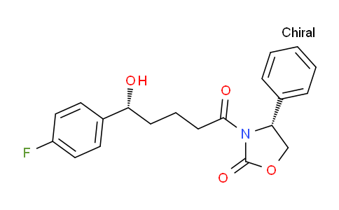 CAS No. 1612153-32-8, (R)-3-((R)-5-(4-fluorophenyl)-5-hydroxypentanoyl)-4-phenyloxazolidin-2-one