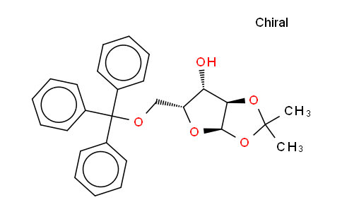 CAS No. 20590-53-8, 1,2-O-(1-Methylethylidene)-5-O-(triphenylMethyl)-alpha-D-xylofuranose