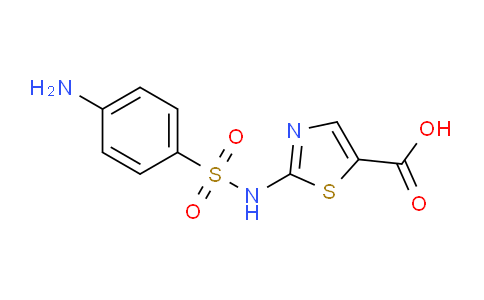 CAS No. 5664-51-7, 2-(4-Amino-benzenesulfonylamino)-thiazole-5-carboxylic acid