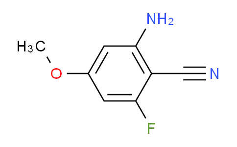 CAS No. 601517-02-6, 2-Amino-6-fluoro-4-methoxybenzonitrile