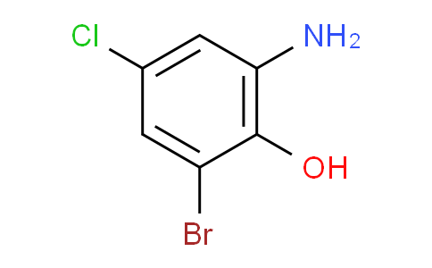CAS No. 179314-60-4, 2-Amino-6-bromo-4-chlorophenol