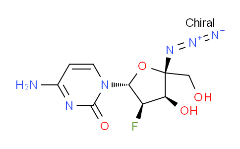 CAS No. 1145869-35-7, 4'-C-azido-2'-deoxy-2'-fluoro-cytidine