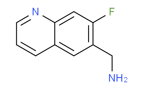 CAS No. 956907-24-7, (7-Fluoroquinolin-6-yl)methanamine