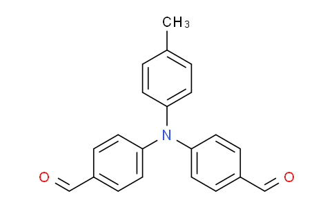 CAS No. 122112-54-3, 4-(N-(4-formylphenyl)-4-methylanilino)benzaldehyde